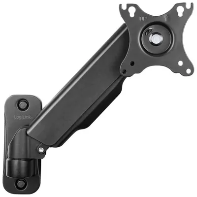 Immagine prodotto di LogiLinkBP0144 Braccio per monitor LogiLink per montaggio a parete, lunghezza braccio: 290 mm
