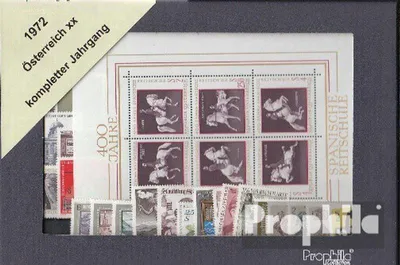 Produktbild von Briefmarken Österreich 1972 1972 postfrisch