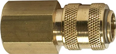 Produktbild von Riegler SchnellverschlusskupplungNW 5, Messing, connect-line, IG G1/4