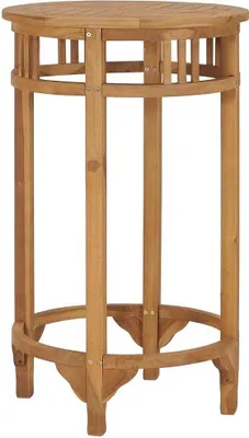 Produktbild von Bartisch Ø 60 cm Massivholz Teak