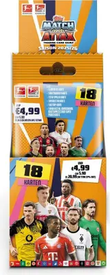 Produktbild von Durchgeknallt -Top Media, Inh. Helmut Glöditzsch Match Attax Bundesliga 25/26 Power Pack Power Pack
