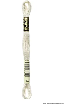 Produktbild von DMC Stickgarn Mouline Special 117MC -822, 6-fädig, 8m