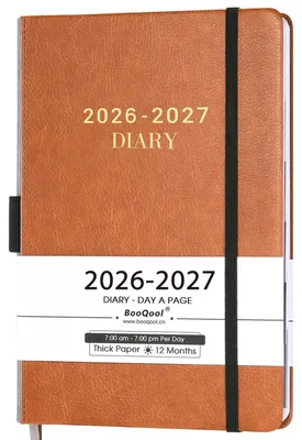 Immagine prodotto di Omgoods - Agende scolastiche 2022-2023 formato A5 - Un giorno per pagina, con segnalibri per i mesi