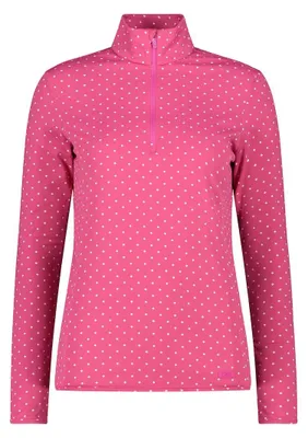 Immagine prodotto di CMP, maglia da donna, felpa stampata, colore rosa, taglia 36