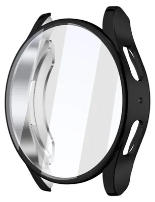Obrázek produktu pro Pro Samsung Galaxy Watch 7 40mm Full Cover TPU Galvanizované Smart pouzdro Ochranný kryt Black