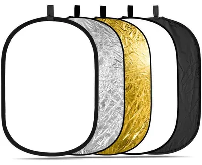 Immagine prodotto di Neewer RF0812 Riflettore pieghevole ovale 5 in 1, 80x120 cm