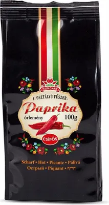 Obrázek produktu pro Fuszer Paprika Orlemeny Csipos 100 g maďarská ostrá paprika v prášku