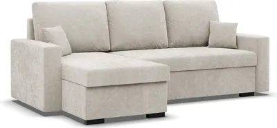 Produktbild von Ecksofa ZUNO mit Schlaffunktion, Links, Beige Schlaffläche 200x140cm