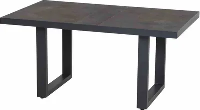 Produktbild von Siena Garden Lounge-Tisch Solea L91051, anthrazit, Aluminium, Keramik, L 85 cm x B 140 cm x H 67 cm, pulverbeschichtet