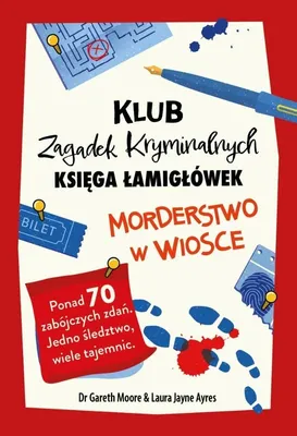 Image de Morderstwo w wiosce. Księga łamigłówek. Klub Zagadek Kryminalnych