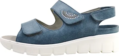 Image de Sandales Waldläufer K-Adea bleues, taille 37,5