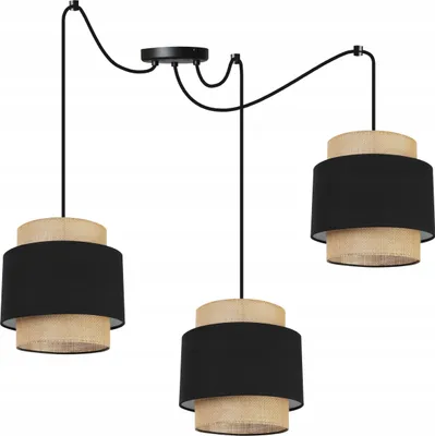 Produktbild von Hängelampe, Deckenleuchter, Lampenschirm, Boho Juta