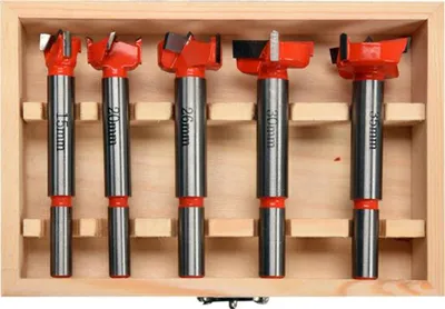Bohrersatz YATO Widia 5-teilig für Holz 15-35 mm