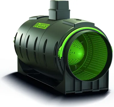 Produktbild von Schallgedämmter Energiespar Rohrventilator Lineo 315 Quiet ES Luftleistung bis 2630 m³/h