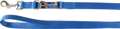 Image de Laisse réglable Flamingo Ziggi bleue, dimensions : 200 cm / 20 mm