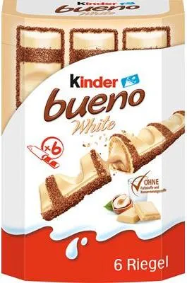 Obrázek produktu pro Kinder Bueno White 6 St