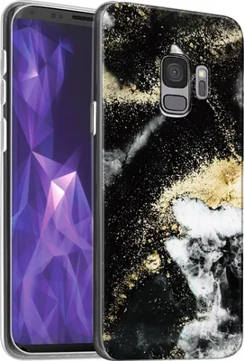 Produktbild von Hülle für Samsung Galaxy S9 Schutzhülle Marmor Motiv Handy Case Silikon Slim Cover