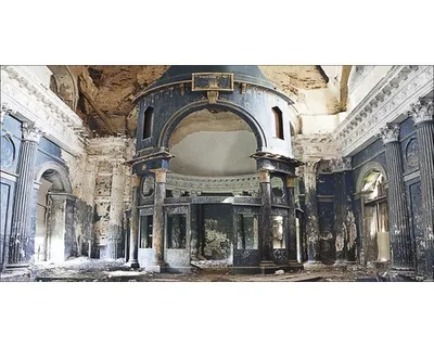 Produktbild von Giclée Leinwandbild Lost Palace 160x80 cm