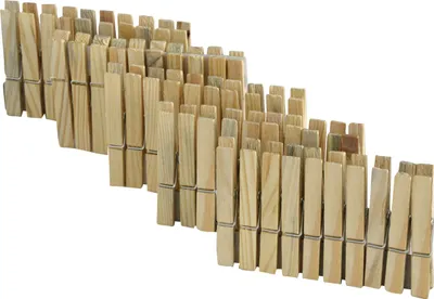 Produktbild von Coronet Wäscheklammern 7 cm Holz 50 Stück