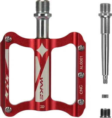 Productafbeelding van Famanu Mountainbike Pedalen, aluminium, antislip - 9/16 inch, waterdicht, stofdicht, breed platform, 2 stuks