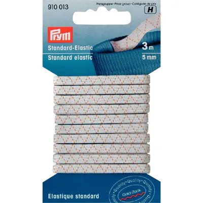 Obrázek produktu pro Pruženka standardní, 5 mm, bílá, 3 m