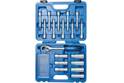 Productafbeelding van SW-Staal sets van steeksleutels, veerstevige steunlagers, model 10365L, afmetingen 268mm, 330mm, 75mm, gewicht 3,863kg, 3,85kg, geschikt voor VW, Porsche, Opel, Mercedes-Benz en BMW
