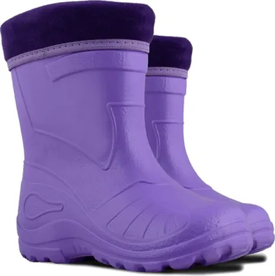 Produktbild von KOLMAX superleichte Eva Kinder Gummistiefel gefüttert Lila 31