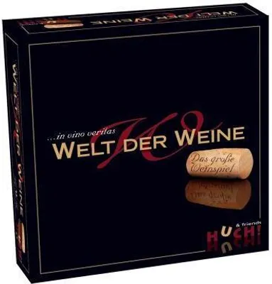 Produktbild von HUCH! | Welt der Weine | Neuauflage | Gesellschaftsspiele | Quiz Spiel | Partyspiele für Erwachsene | für Weinliebhaber | mit über 600 Fragen für Weinexperten | Für 2-6 Spieler ab 18 Jahren