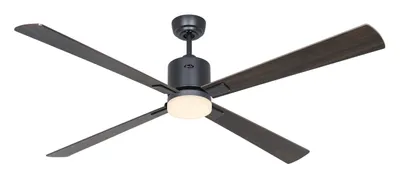 Obrázek produktu pro Stropní ventilátor ECO NEO III 152, barva bazaltově šedá – ořech/třešeň, WiFi, se světlem