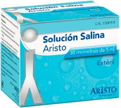 Immagine prodotto di Soluzione salina Aristo 30 dosi singole da 5 ml ciascuna