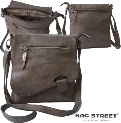 Produktbild von Umhängetasche Damen Tasche Handtasche usedLook taupe Bag Street Ta6008