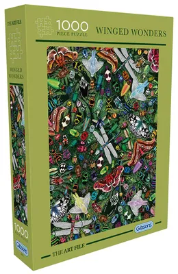 Obrázok produktu pre Gibsons The Art File Winged Wonders, 1000 kusov
