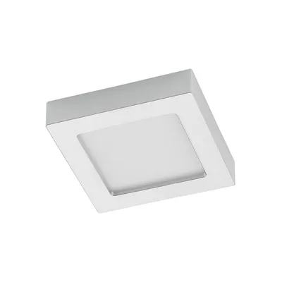 Produktbild von Prios LED-Deckenleuchte Alette, silber, 17,2 cm, dimmbar