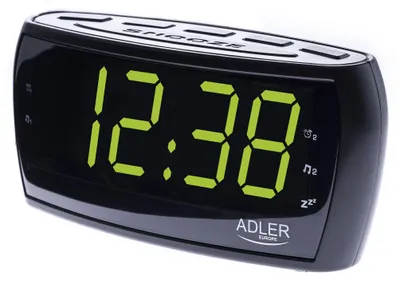 Obrázek produktu pro Adler AD 1121 Retro radiobudík FM/AM, LED displej, černý