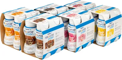 Produktbild von RESOURCE PROTEIN DRINK Mischkarton, 24X200 ml FLU