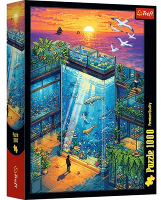 Image de Puzzle 1000 pièces « Regard dans les profondeurs » TREFL