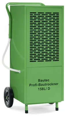 Produktbild von BAUTEC Bautrockner mit Kondensatpumpe »  bis 158 l/Tag » 300m² » 1.200 m³/h » 1.350 Watt » Profi Luftentfeuchter