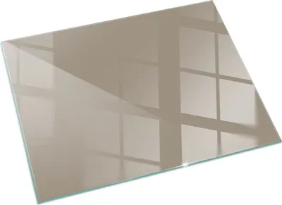 Immagine prodotto di Colore marrone – Piano in vetro per – Stufa a legna – Piano in vetro per camino – Vetro protettivo – Piastra protettiva – Piano in vetro resistente al fuoco – Piastra di protezione dal calore – Protezione per il pavimento in vetro – 60x40 cm