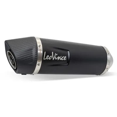 Zdjęcie produktu dla LeoVince kompletny system ze stali nierdzewnej SBK LV ONE EVO czarny dla YAMAHA MT-125 / YZF-R125 z katalizatorem