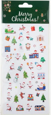 Obrázek produktu pro TG69531 vánoční samolepky na okna vánoční dekorace vánoční stromek mickey bauble
