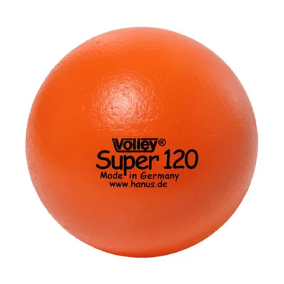 Produktbild von VOLLEY® | SUPER 120 | Softball | Spielball | 120 mm | 50 g | Umfang 370 mm | (Orange)