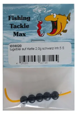 Produktbild von Kugelbleie mit Schlauch Angelblei 2 g