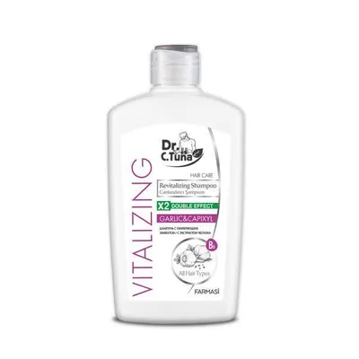 Produktbild von KBruShop Vitalizing Shampoo Mit Capixyl Und Knoblauch Farmasi Dr. C. Tuna 500 ml