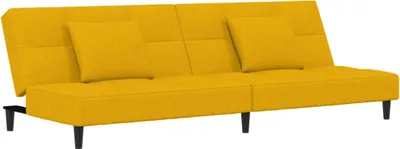 Obrázok produktu pre VidaXL 375813, Žltá, Pena, Plast, Polyester, Drevo, 2000 mm, 1000 mm, 320 mm