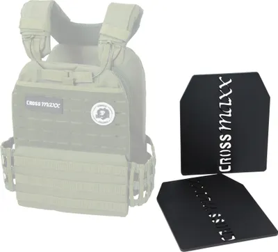 Produktbild von Lifemaxx Crossmaxx Tactical Vest Plate Set 2 x 2,6 kg