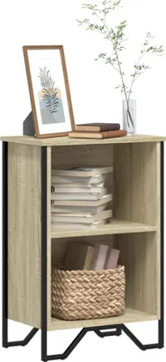 Produktbild von "2026 Promotion" Bücherregal - Standregal - Aktenregal - Sonoma-Eiche 50x31x74,5 cm - Holzwerkstoff - Wohnzimmerschrank CC30633