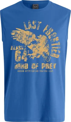 Produktbild von Übergrößen Tanktop Frontier amber AHORN SPORTSWEAR nebulas blue 3XL