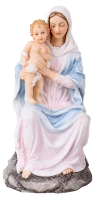 Produktbild von Madonna mit dem Jesuskind - Sakrale Skulptur der heiligen Maria