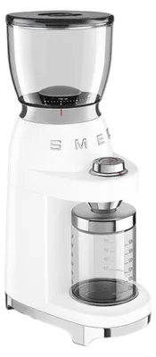 Produktbild von Smeg 50s Style CGF01WHEU Kaffeemühle mit Mahlgradeinstellung - Weiß