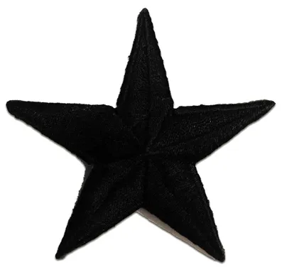 Produktbild von Stern - Aufnäher, Bügelbild, Aufbügler, Applikationen, Patches, Flicken, Zum Aufbügeln, Größe: 7,5 x 7,5 cm